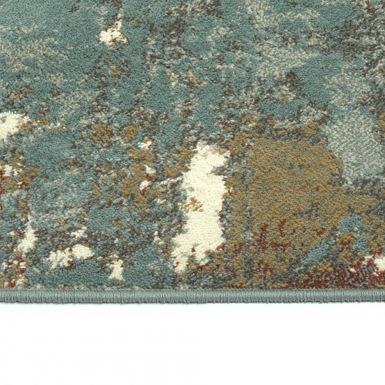 Kaleen Tallah Collection Multi LtBlue Area Rug 2'7" x 5'11"