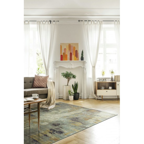 Kaleen Tallah Collection Light Taupe Area Rug 2'7" x 5'11"