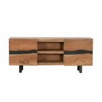 Heir 63” Acacia Wood Media Console with Storage