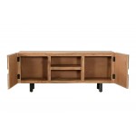 Heir 63” Acacia Wood Media Console with Storage