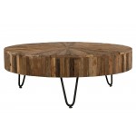 Sawyer Rustic Wood Coffee Table