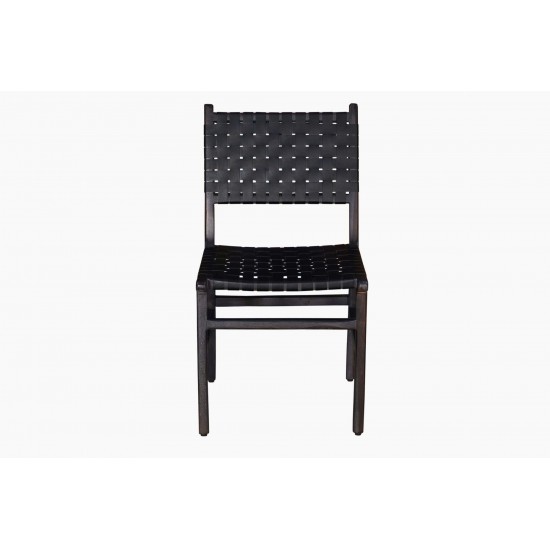 Orson Black Dining Chair (set of 2)