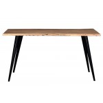 Palmerston 48" Natural Wood Live Edge Dining Table