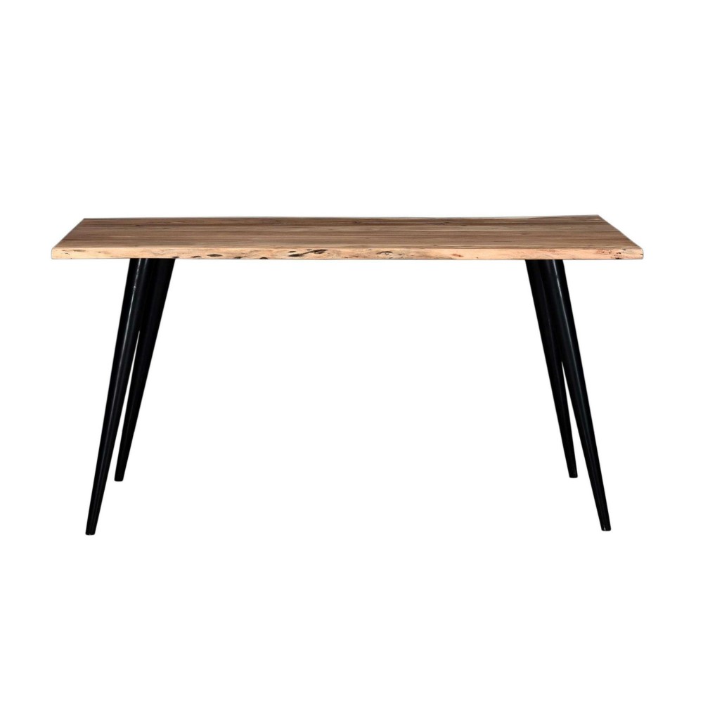 Palmerston 71" Natural Wood Live Edge Dining Table