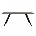 Wexford Wood Dining Table, Grey Wood