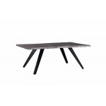 Jett Rustic Coffee Table, Grey Wood