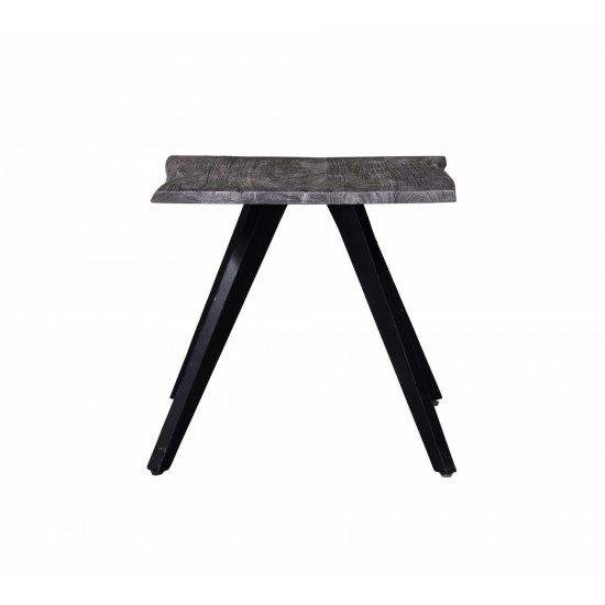 Jett End Table, Grey Wood