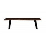 Harbour Rustic Wood Dining Bench