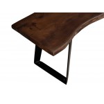 Harbour Rustic Wood Dining Bench