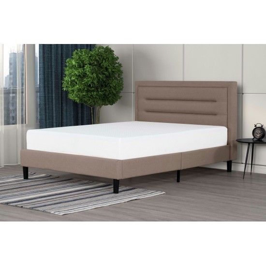 Olivia Upholstered Platform Bed, Full