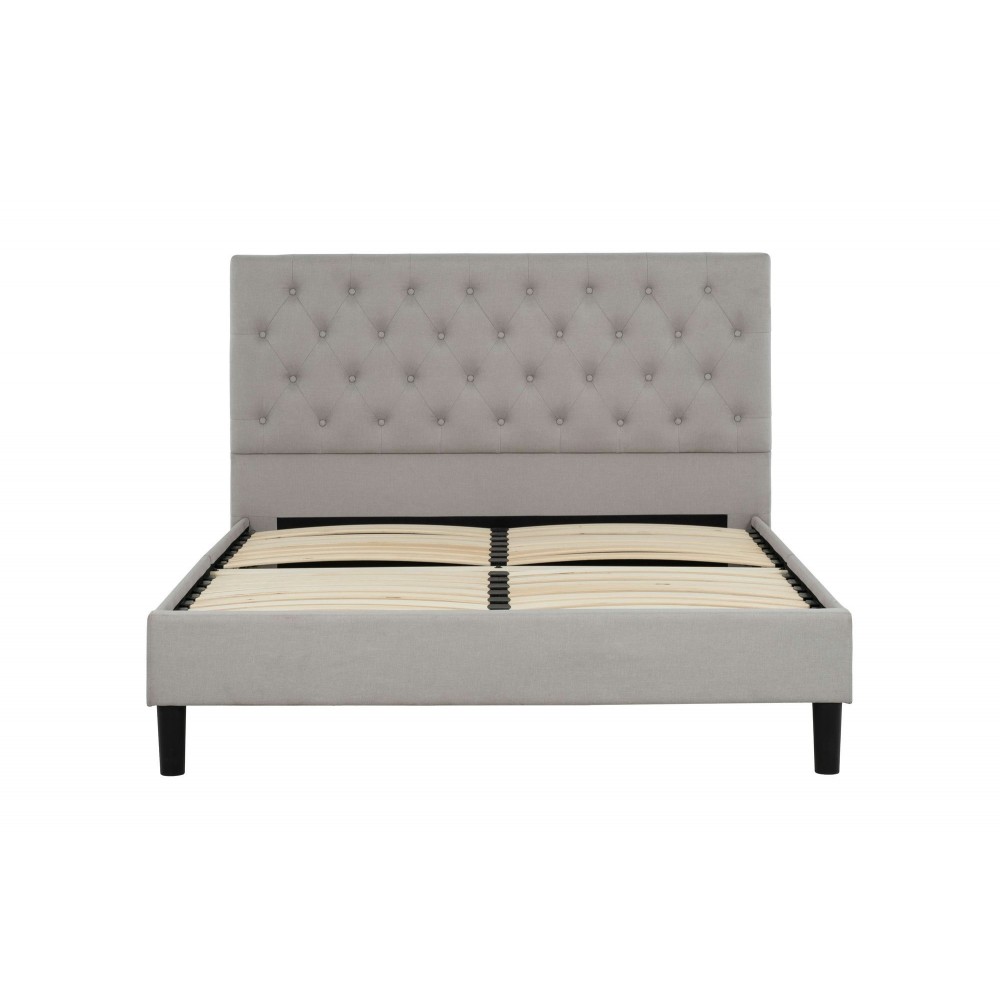 Ellie Upholstered Platform Bed, Queen