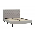 Ellie Upholstered Platform Bed, Queen