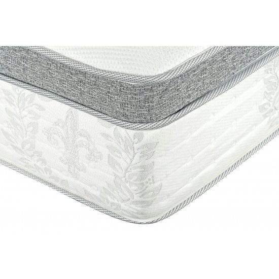 Kinley 14" Euro Top Pocket Coil Mattress, Full