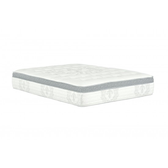 Kinley 14" Euro Top Pocket Coil Mattress, Queen