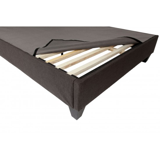 Carter Upholstered Platform Bed Frame, Cal King