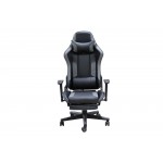 Finn Massage Ergonomic Office Gaming Chair, Black /Grey