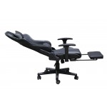 Finn Massage Ergonomic Office Gaming Chair, Black /Grey