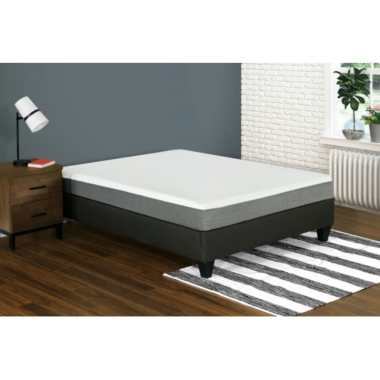 Lexis Deluxe 8in Gel Memory Foam Mattress , Twin XL