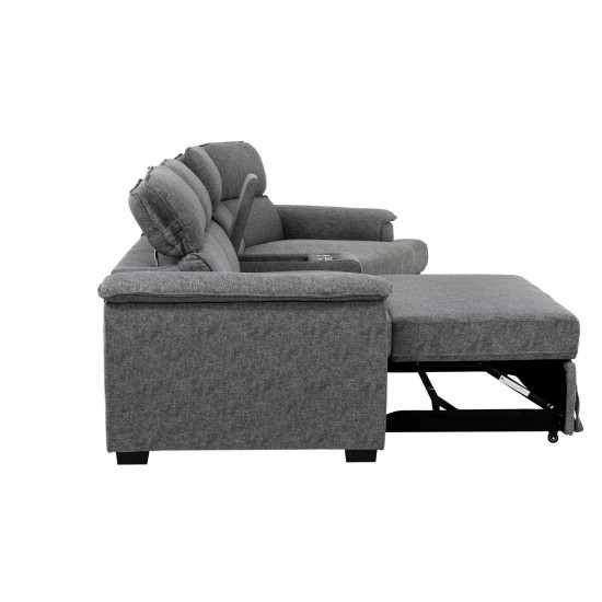Legacy Sleeper Sectional with Cup Holder