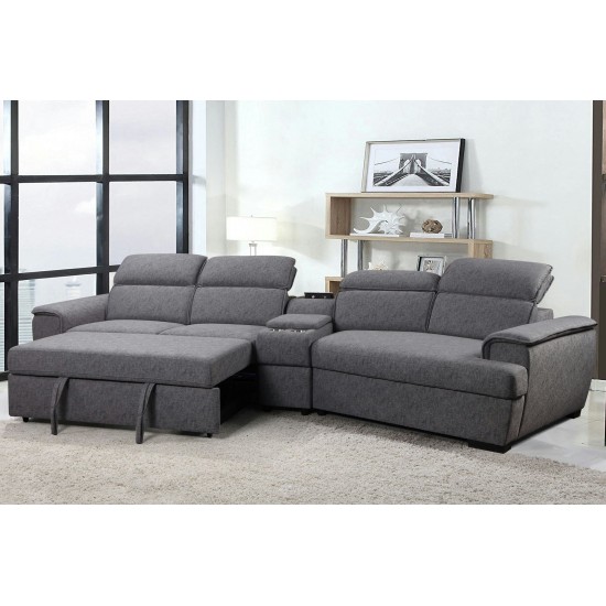 Legacy Sleeper Sectional with Cup Holder