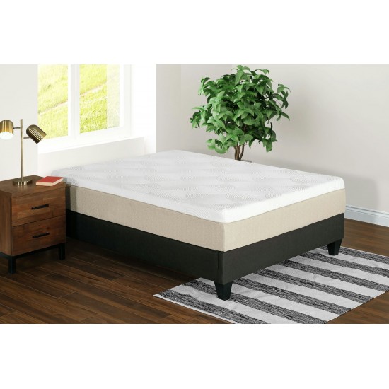 Glacial Plush 12" Cool Gel Memory Foam Matress, Full