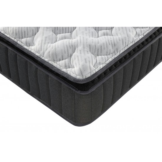 Dream 12" Pillow Top Hybrid Gel Foam Pocket Coil Mattress 80"L x 38"W x 12"H