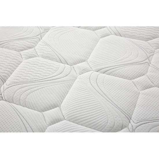 Regal Cloud 12" Pocket Coil Mattress + 2 Pillow, Cal King