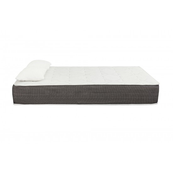 Regal Cloud 12" Pocket Coil Mattress + 2 Pillow, Queen