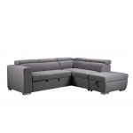 Hazell Sleeper Sectional with Storage Ottoman