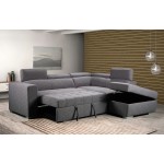 Hazell Sleeper Sectional with Storage Ottoman