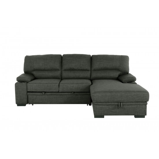 Gallo 2-piece Sectional Sleeper Sofa with Storage