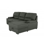 Gallo 2-piece Sectional Sleeper Sofa with Storage