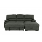 Gallo 2-piece Sectional Sleeper Sofa with Storage