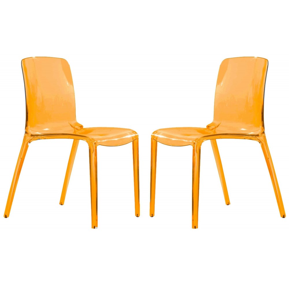 LeisureMod Murray Modern Dining Chair, Set of 2