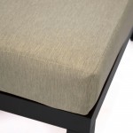 LeisureMod Hamilton 7-Piece Conversation Set With Coffee Table - Beige