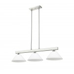 Z-Lite 3 Light Billiard Light