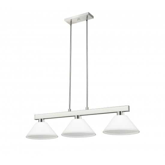 Z-Lite 3 Light Billiard Light
