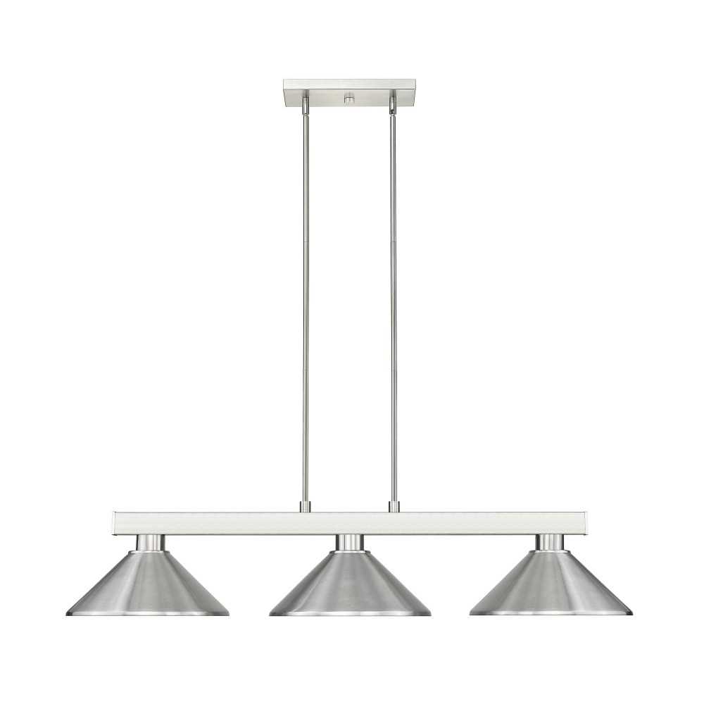 Z-Lite 3 Light Billiard Light Z-Lite 3 Light Billiard Light
