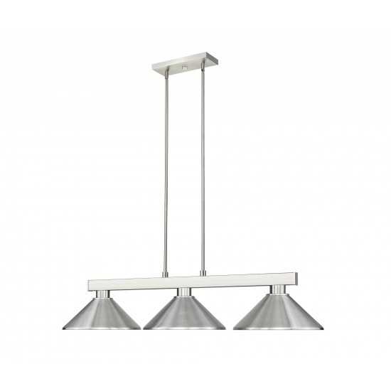 Z-Lite 3 Light Billiard Light