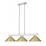 Z-Lite 3 Light Billiard Light