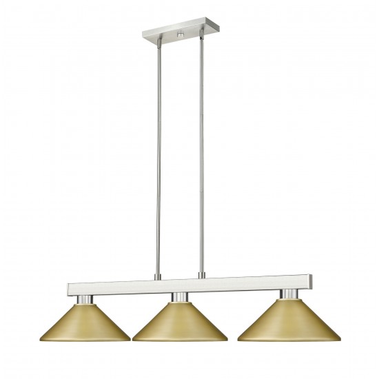 Z-Lite 3 Light Billiard Light