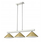 Z-Lite 3 Light Billiard Light