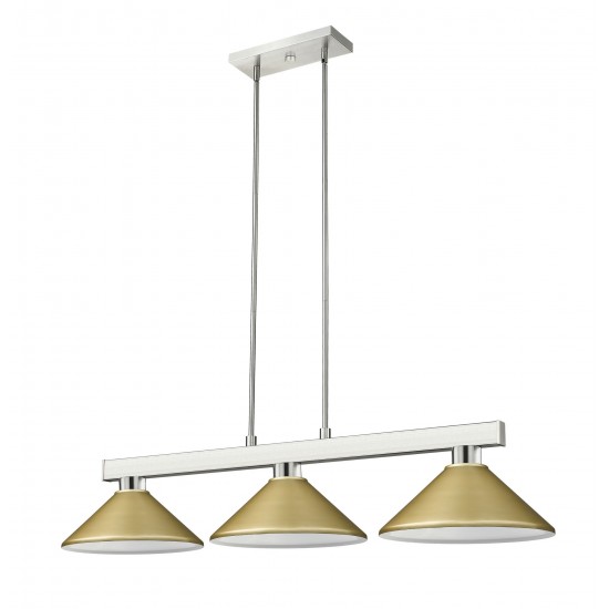 Z-Lite 3 Light Billiard Light