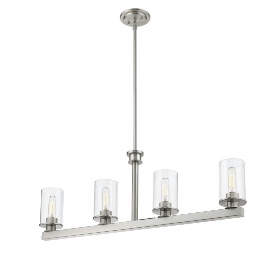 Z-Lite 4 Light Island/Billiard