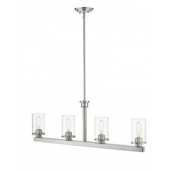 Z-Lite 4 Light Island/Billiard