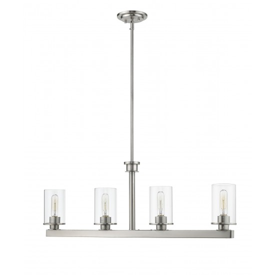 Z-Lite 4 Light Island/Billiard