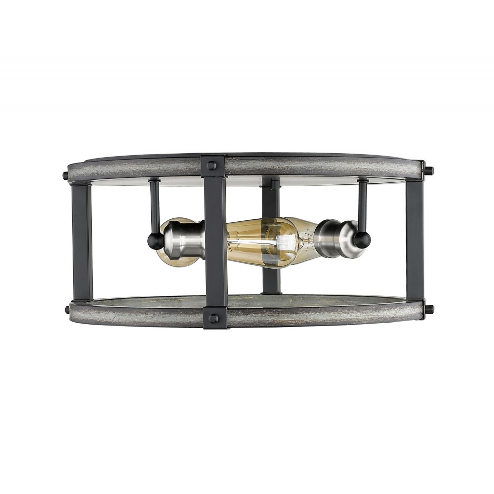 Z-Lite 3 Light Flush Mount Z-Lite 3 Light Flush Mount