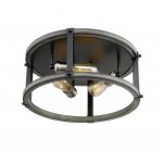 Z-Lite 3 Light Flush Mount