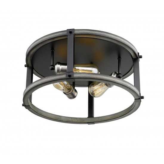 Z-Lite 3 Light Flush Mount