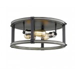 Z-Lite 3 Light Flush Mount